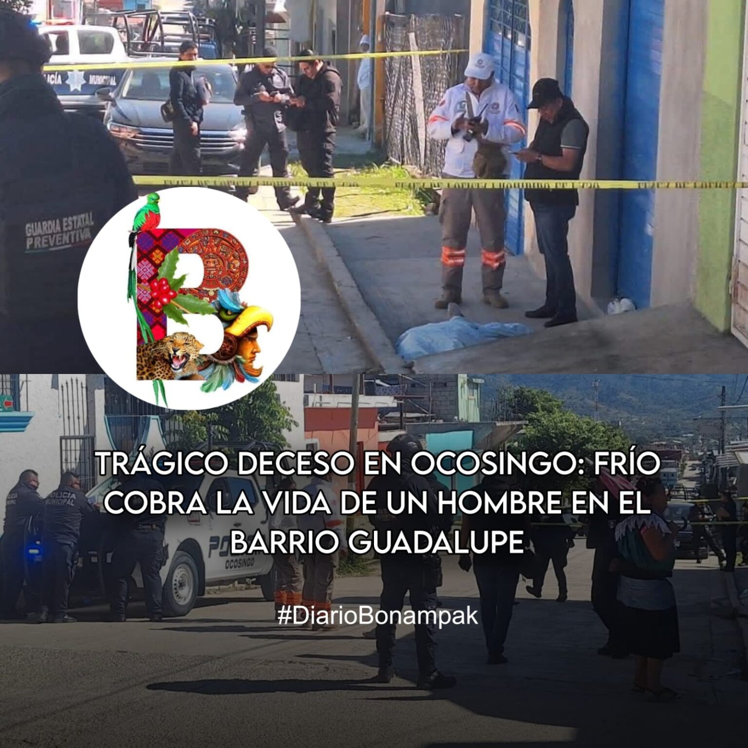 TRÁGICO DECESO EN OCOSINGO: FRÍO COBRA LA VIDA DE UN HOMBRE EN EL ...